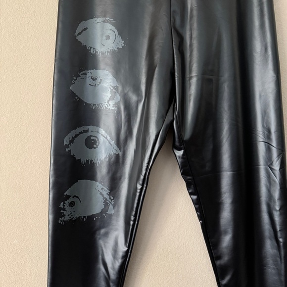 NWT Killstar See Through You Leggings Edgy Rock-Inspired Design Size S - Picture 4 of 11